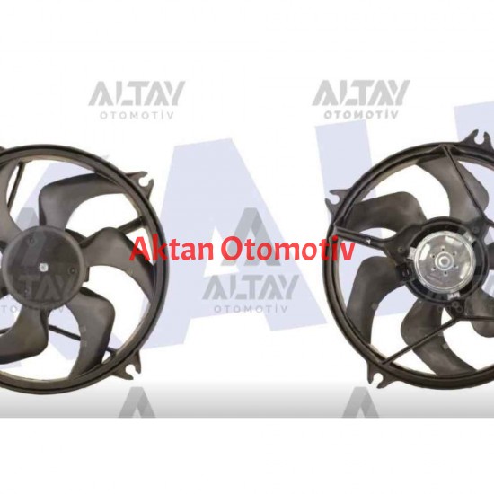 FAN RADYATÖR BERLINGO 96-08 / C5 I 01-04 / XSARA 97-05 / 307 00-07 / PARTNER 96-08 / 1.9 D-2.0 HDI-1.6 HDI KLİMALI 460WATT