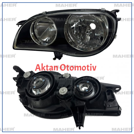 FAR COROLLA 00-02 SİYAH MANUEL SOL