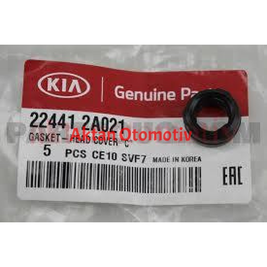 KEÇE BUJİ KAPAK ERA / BLUE / GETZ / I-20 / I-30 / CERATO / RIO / CEED DİZEL(SUPAP KAPAK CONTA)
