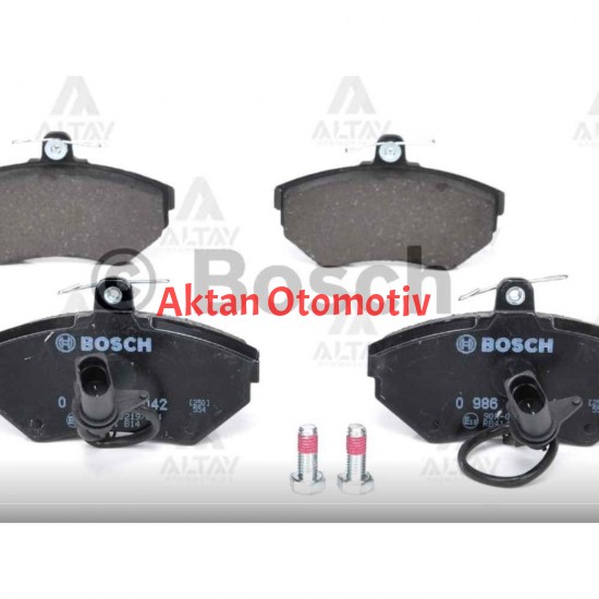 FREN BALATA A4 04-08 / PASSAT 96-00 / A4 00-04 1.6-1.8 ÇİFT FİŞLİ ÖN