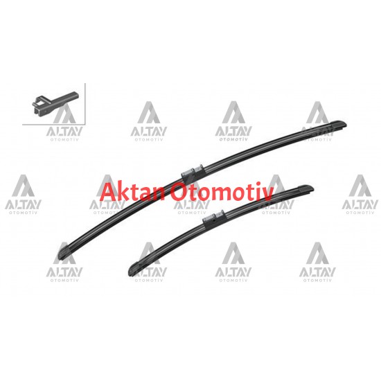 SİLECEK SÜPÜRGESİ TAKIM 207 05-09 / FOCUS 04-11 AEROTWIN A977S (650+425mm)