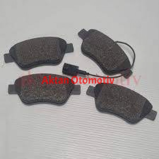 FREN BALATA LINEA 07= / ALBEA 03= / DOBLO 01-10 / FIORINO-NEMO-BIPPER 07= (ÇİFT FİŞLİ) ÖN