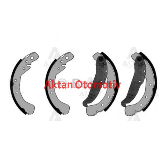 FREN BALATA ASTRA F  91-98 / ASTRA G 98-05 / COMBO C 01-10 / VECTRA B 95-02 LEVYELİ PABUÇ ARKA