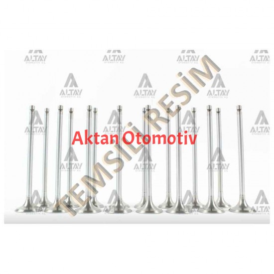 SUPAP TAKIM I-10 12V 1.0 / G3LA - LPG ÖZEL (IN-6 ÖLÇÜ:24,10x5.465x93,5 / EX-6 ÖLÇÜ:26,8x5.475x92,90)