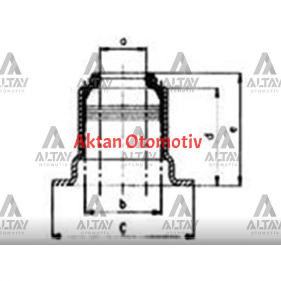 SUPAP LASTİĞİ TRANSIT 2.5D / M12 - M15 (8,93x14,73x29,3x17,45x23,4)