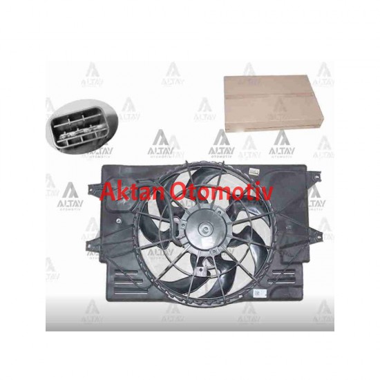 FAN RADYATÖR ELANTRA 16-18 1.6 / I-30 17= DİZEL DCT 7 (HANON - HCC)