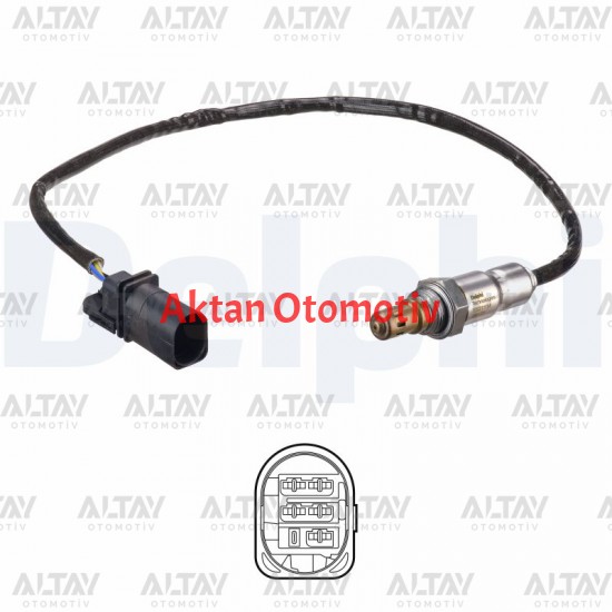 SENSOR OKSIJEN GOLF7 / POLO / T-ROC / A3 / Q2 / LEON / IBIZA / OCTAVIA / KARQ / SUPERB 18=  CHZD-CHZK-DKLB-DADA-DPCA-DACA-DPBA-DKRF 1.0 TSI-1.5 TSI ON
