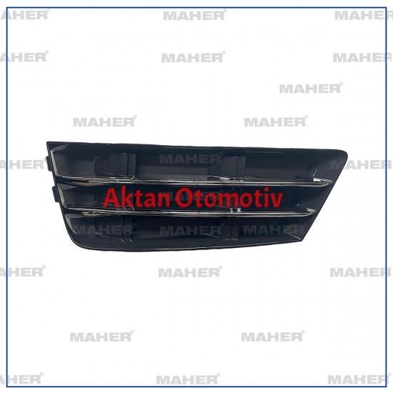 SİS LAMBA KAPAĞI A4 16-18 (SİS DELİKSİZ) KROMLU SOL