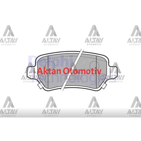 FREN BALATA ASTRA H 04-10 / MERIVA A 03-10 / ZAFIRA B 05-11 / ASTRA G 98-05 / CEED 12-18 / ARKA