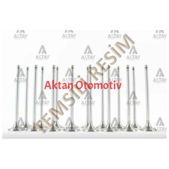 SUPAP TAKIM SUNNY PRIMERA 1.6 16V (IN-8 ÖLÇÜ:30x5.5x92.3 / EX-8 ÖLÇÜ:24x5.5x92.6)