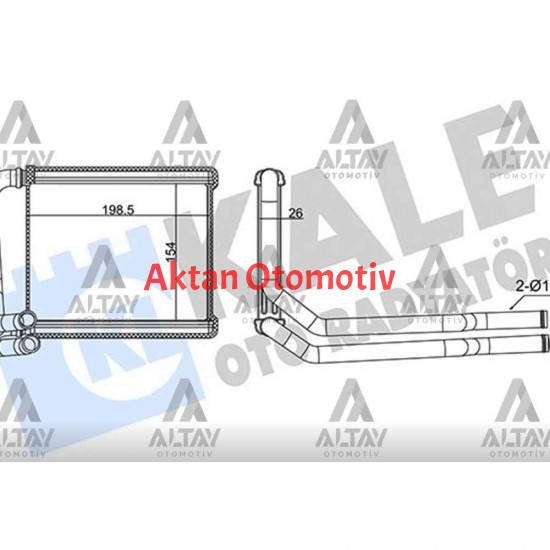 RADYATÖR KALORİFER ACCENT 11-19 BLUE / RIO 12-17