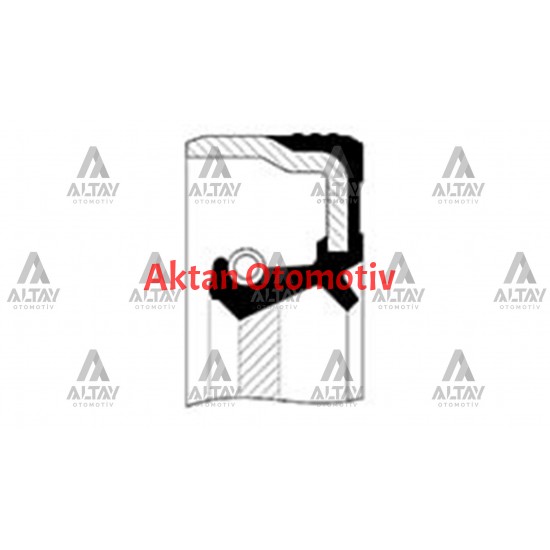 KEÇE KRANK TEMPRA / 131 / KUŞ SERİSİ / CROMA 1.6 / 1.8 / 75 / 90 / 155 / 164 / GTV ÖN (30x43x8)