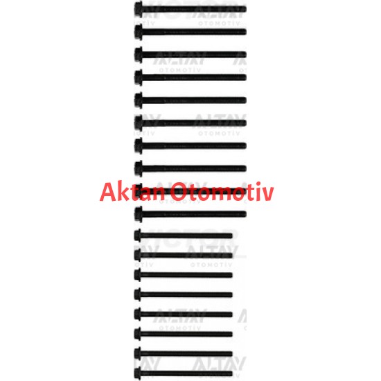 CİVATA SİLİNDİR KAPAK SAPLAMA TAKIM TRANSIT V347 / V362 / RANGER / BOXER3 / JUMPER3 06= 2.2 TDCI 2.
