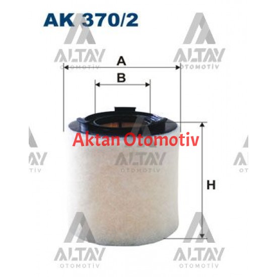 HAVA FİLTRESİ POLO / A1 / IBIZA / FABIA 10= 1.6 TDI-1.2 TDI-1.2 TSI CAYB-CBZB-CFWA (SİLİNDİR TİP)