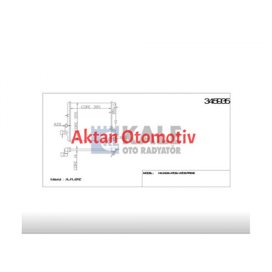 RADYATÖR SU ATOS  98-02 A-T BRAZING