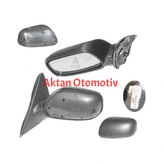 AYNA DIŞ DİKİZ AVENSIS  98-02 ELEKTRİKLİ ISITMALI 5 FİŞLİ SOL