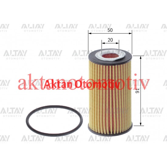 YAĞ FİLTRESİ FOCUS /  308 / 3008 / RİFTER / 2008  (P24E) / 5008 (P87E) / 508 (R8) / 301 / C-ELYSEE / GRANDLAND 17= 1.5 TDCI OTOMATİK VİTES
