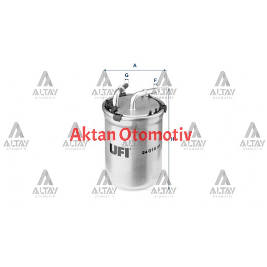 YAKIT FILTRESI (MAZOT) POLO / IBIZA / A1 / FABIA 10-16 1.2 TDI-1.6 TDI CFWA-CUSA-CUSB-CUTA  OEM (ORİJİNAL EQUİPMENT MANUFACTURER)