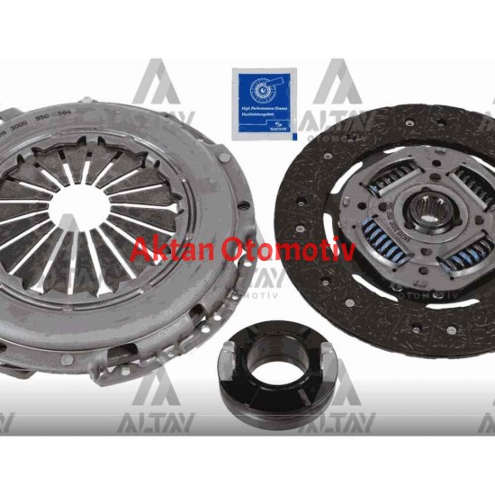 DEBRİYAJ SETİ ACCENT 11= BLUE 1.6 / I-20 09-14 1.4 / I-30 07-15 1.6 / CEED 07-12 / IX-20 10-14 1.4 (5 İLERİ) DİZEL RULMANLI