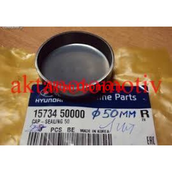 TAPA BLOK SU 50mm  (SARI PİRİNÇ)