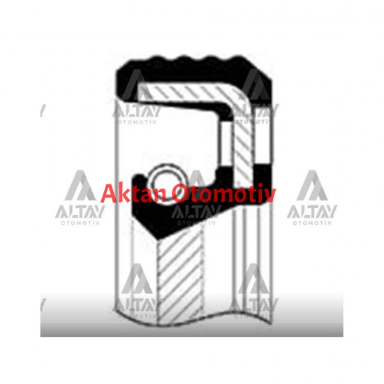 KEÇE KRANK CLIO / TWINGO / KANGOO 1,2 16V ÖN SAĞ (32X44X6)