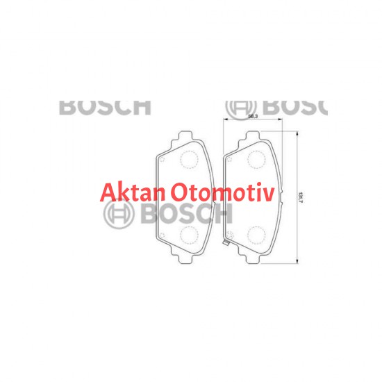 FREN BALATA PRIMERA 03-10 P12 ÖN