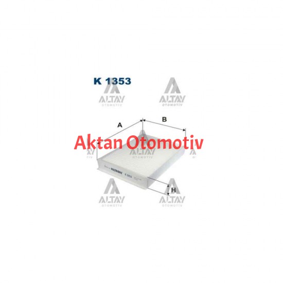 POLEN FİLTRESİ 166 / 205 C SERİ 11-15