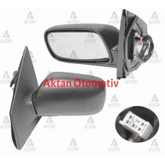 AYNA DIŞ DİKİZ YARIS 00-06 ELEKTRİKLİ ISITMALI SOL