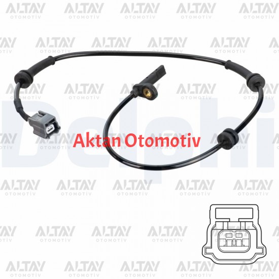 SENSÖR ABS QASHQAI 14= / X-TRAIL 14-16 ÖN R-L