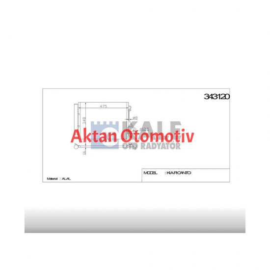 RADYATÖR KLİMA PICANTO 11=