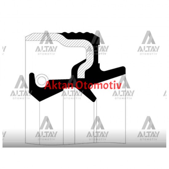 KEÇE TEKER PORYA (AKS) COROLLA 92-02 1.6 ÖN İÇ (52x66x7,5x12)