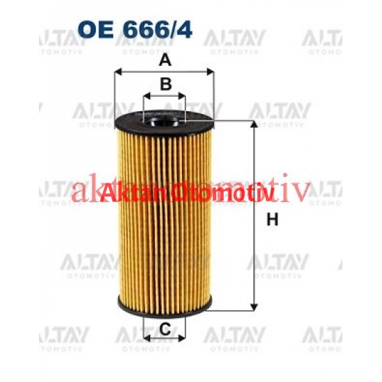 YAĞ FİLTRESİ MEGANE IV / QASHQAI I-II / SANDERO II / KANDOO II / KADJAR 1.5DCI EURO6