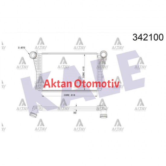 TURBO RADYATÖRÜ (INTERCOOLER) CADDY 04-10 BJB-BMY-BLG-BKD-CAXA-BKP 1.4 TSI-1.9-2.0 TDI BRAZING TURBO RADYATÖRÜ (INTERCOOLER) CADDY 04-10 BJB-BMY-BLG-BKD-CAXA-BKP 1.4 TSI-1.9-2.0 TDI BRAZING