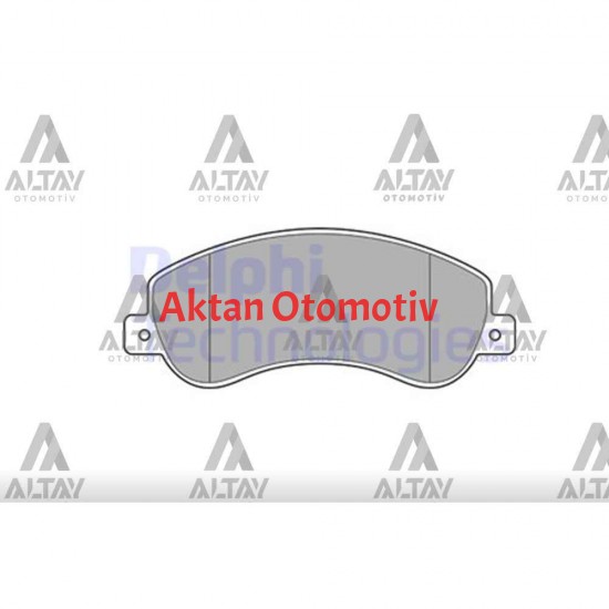 FREN BALATA TRANSIT V347 06-14 / AMAROK 10=  ARKADAN İTİŞLİ ÖN  FİŞLİ
