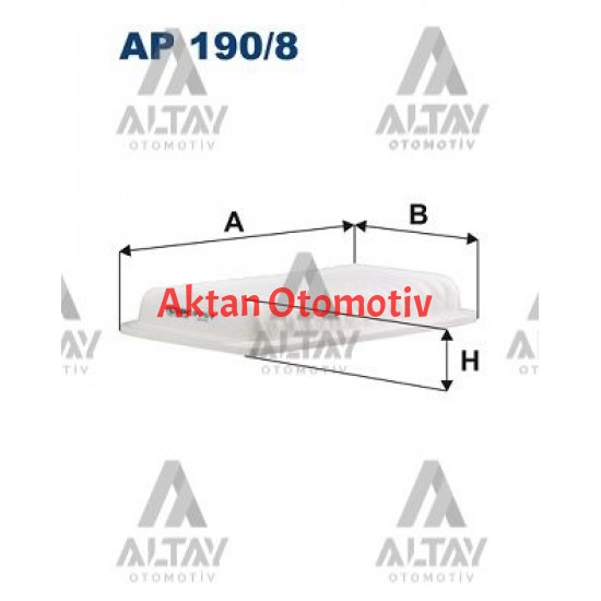 HAVA FİLTRESİ SWIFT 10= / SPLASH 10=