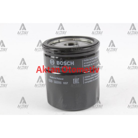 YAĞ FİLTRESİ SCUDO 1.9 / 206 1.6 8V TU5JP / 206 2.0 S16 / 306 2.0 16V / 307 2.0HDI