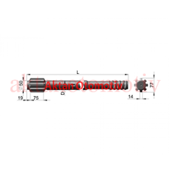 SILINDIR KAPAK CONTASI BERLINGO / PARTNER / JUMPY 99= 1.9 DW8 5 TIRNAK