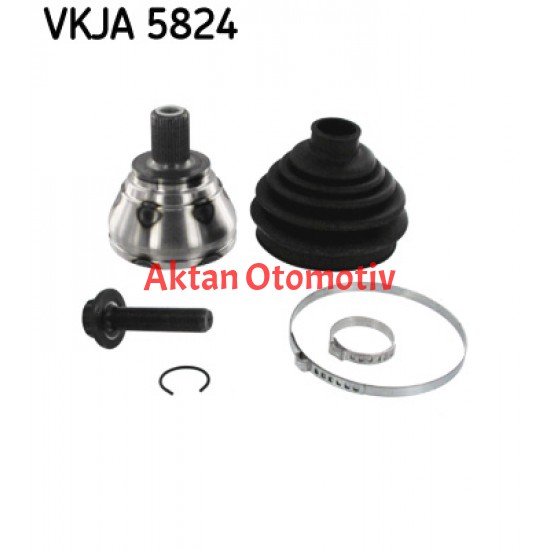 AKS KAFASI DIŞ CADDY / PASSAT / TİGUAN / A3 / A4 05= CAYD-CBAA-CBAB 1.6 TDİ-2.0 TDİ ORTADAN SEGMANLI 36X27X59,5X105