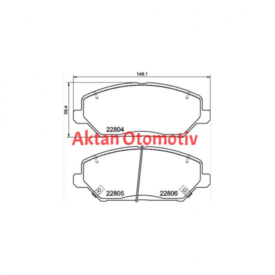 FREN BALATA I-30 16-20 / CEED 18= / XCEED 19= ÖN
