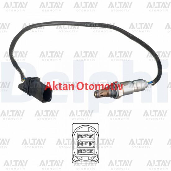 SENSOR OKSIJEN GOLF6 / CADDY / A3 / JETTA 10= CAYB-CAYC-CAYD 1.6 TDI ON
