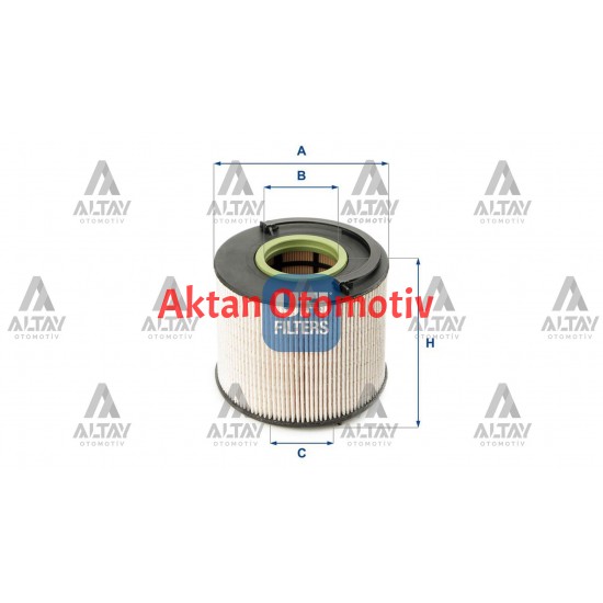 YAKIT FİLTRESİ (MAZOT) TOUAREG / Q7 / CAYENNE 04-10= 3.0 TDI BUG-BUN-BKS-CASA