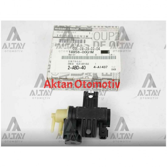 VALF SELENOID NAVARA 16-19 / JUKE 1.5 / QASHQAI / X-TRAIL / (VAKUM)