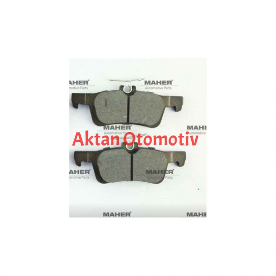 FREN BALATA 308 II 14= FIESTA VII 17=  (DİSK CAP 249mm) ARKA