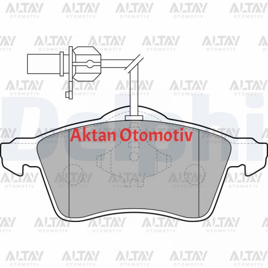 FREN BALATA TRANSPORTER T4  90-03 2.5 ON