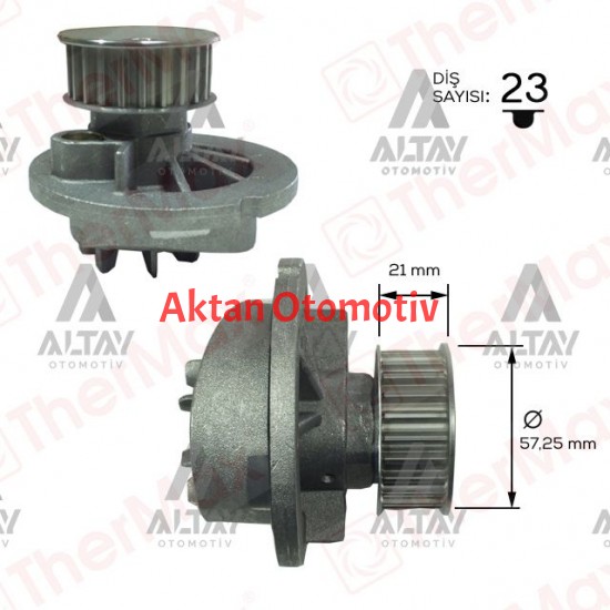 DEVİRDAİM ASTRA G / VECTRA C / ZAFIRA A / CORSA C / MERIVA A X16XEL-Z16XE-X14XE-X14XEL