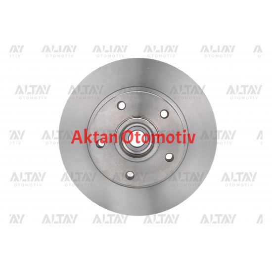 FREN DİSKİ FLUENCE 09-16 / MEGANE III 08-15 / MEGANE IV 16= / ARKA DÜZ ABSLİ PORYALI RULMANLI 260-5