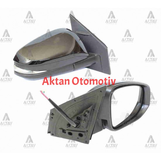 AYNA DIŞ DİKİZ RAV-4 13-18 ELEKTRİKLİ ISITMALI SİNYALLİ OTOMATİK KATLANIR SAĞ