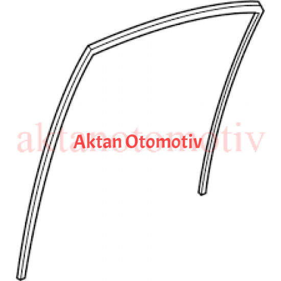 CAM SIYIRICI CIVIC 12-16 FB7 ARKA KAPI İÇ SAĞ