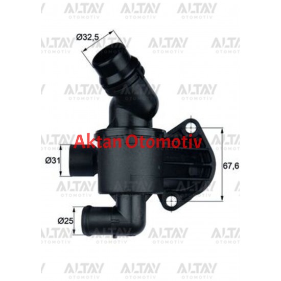 TERMOSTAT A4 / A5 / A6 08-15 CAGA-CAHA-CGLC-CJCD 2.0 TDI