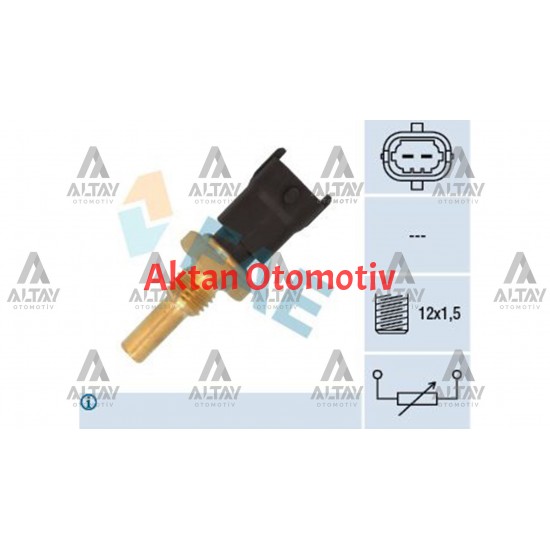 MÜŞÜR HARARET ASTRA G / ASTRA H / CORSA B / CORSA C / CORSA D / MERIVA A 12XE-Z12XE-P-Z14XEP-Y20DT